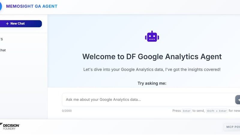 The New Era of Analytics: Decision Foundry's Memosight GA Agent